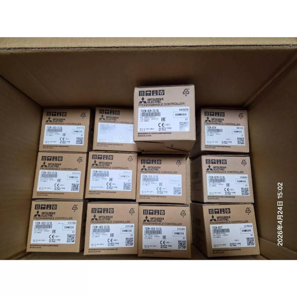 (盒裝新品)MITSUBISHI三菱 FX2N-16EX-ES/UL FX2N-16EYR-ES/UL