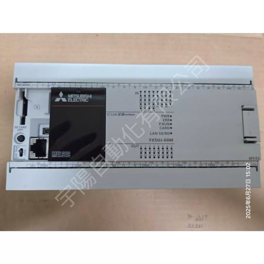 (8成新)MITSUBISHI三菱FX系列FX5UJ-60MT/ES FX5U-64MT/ES FX5U-64MR/ES