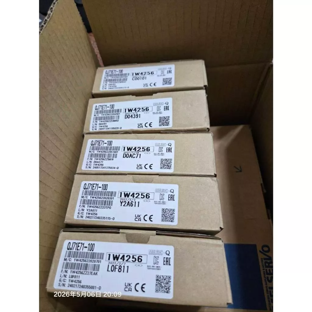 (庫存新品/僅上機測試)三菱 Q系列 PLC Mitsubishi QJ71E71-100 網路模組 (詢價)