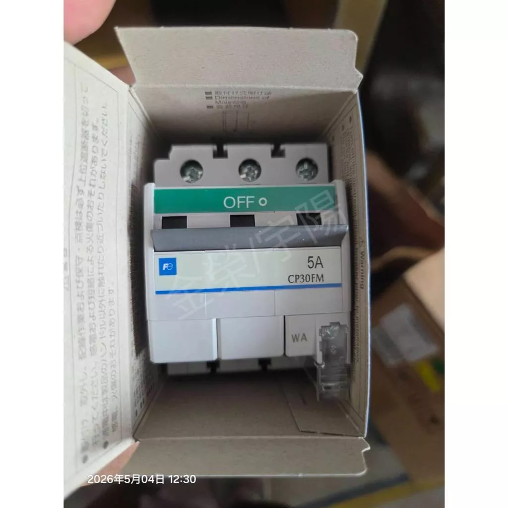 (新品) FUJI富士 迴路保護器 CP30FM-3P005 WA 含輔助