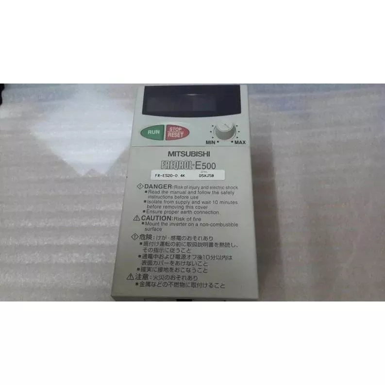 (已測試) MITSUBISHI 三菱變頻器 FR-E520-0.4K FR-E520S-0.4K 半馬 220V