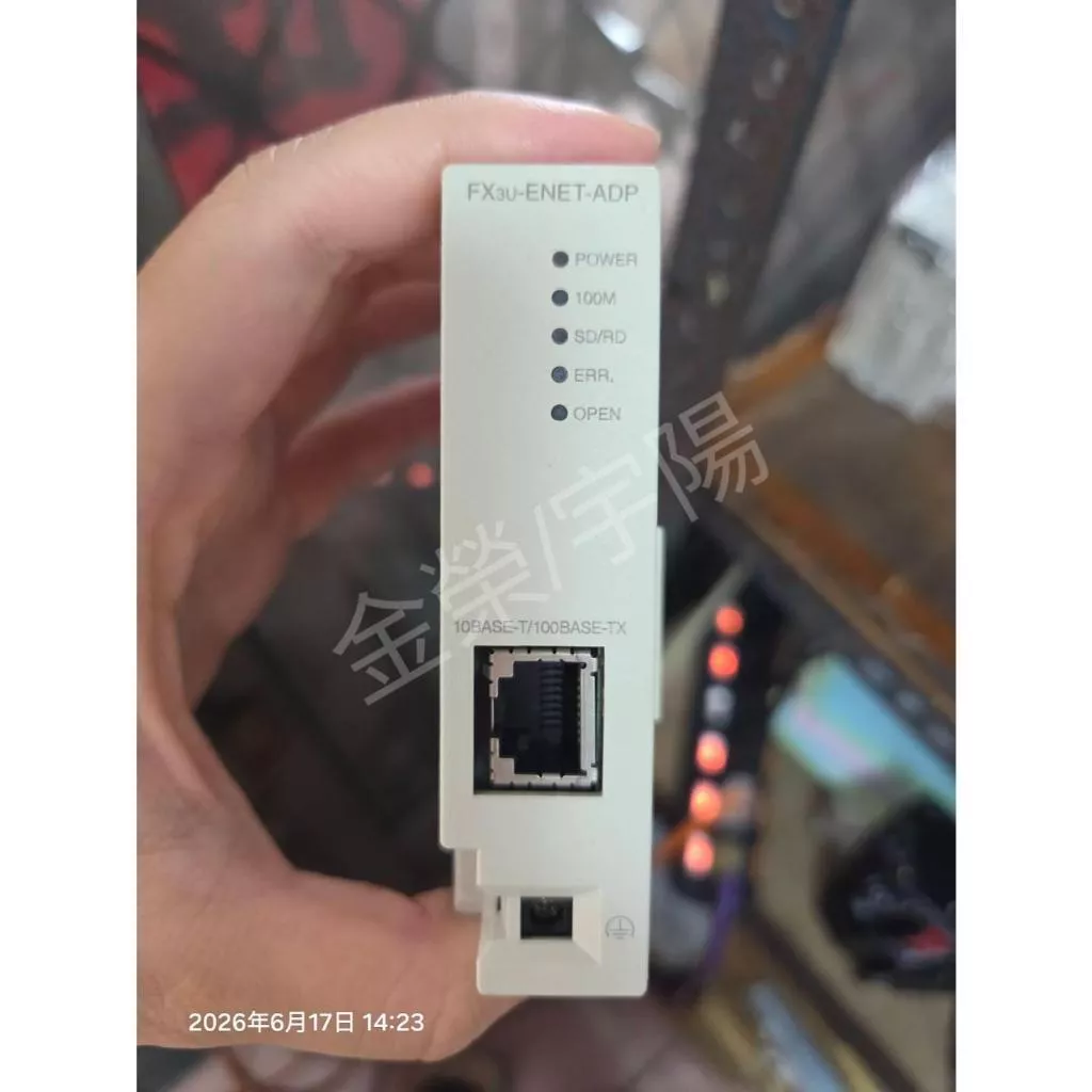 MITSUBISHI三菱FX系列 FX3U-ENET-ADP 擴充通訊功能 乙太網路