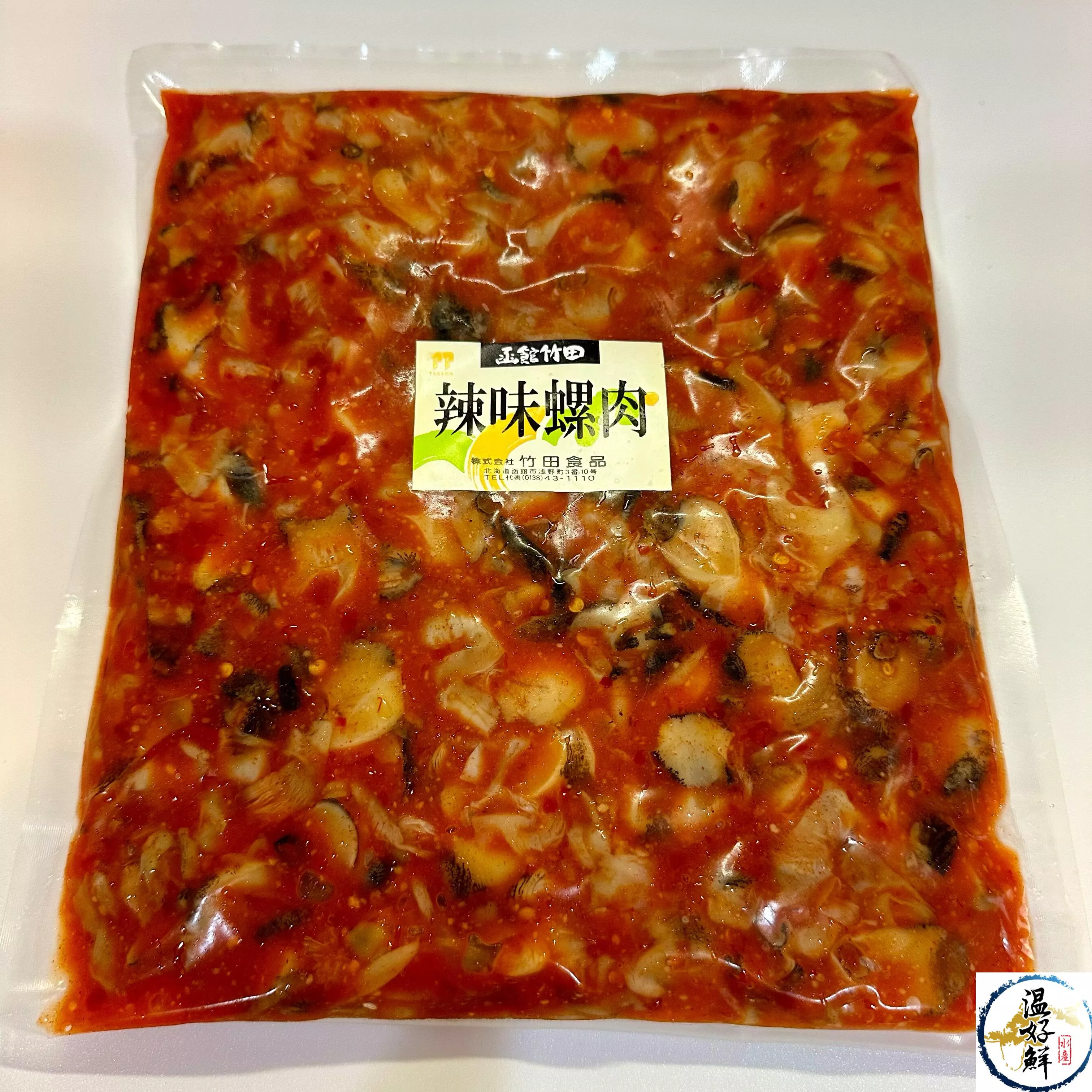 日本製辣味螺肉