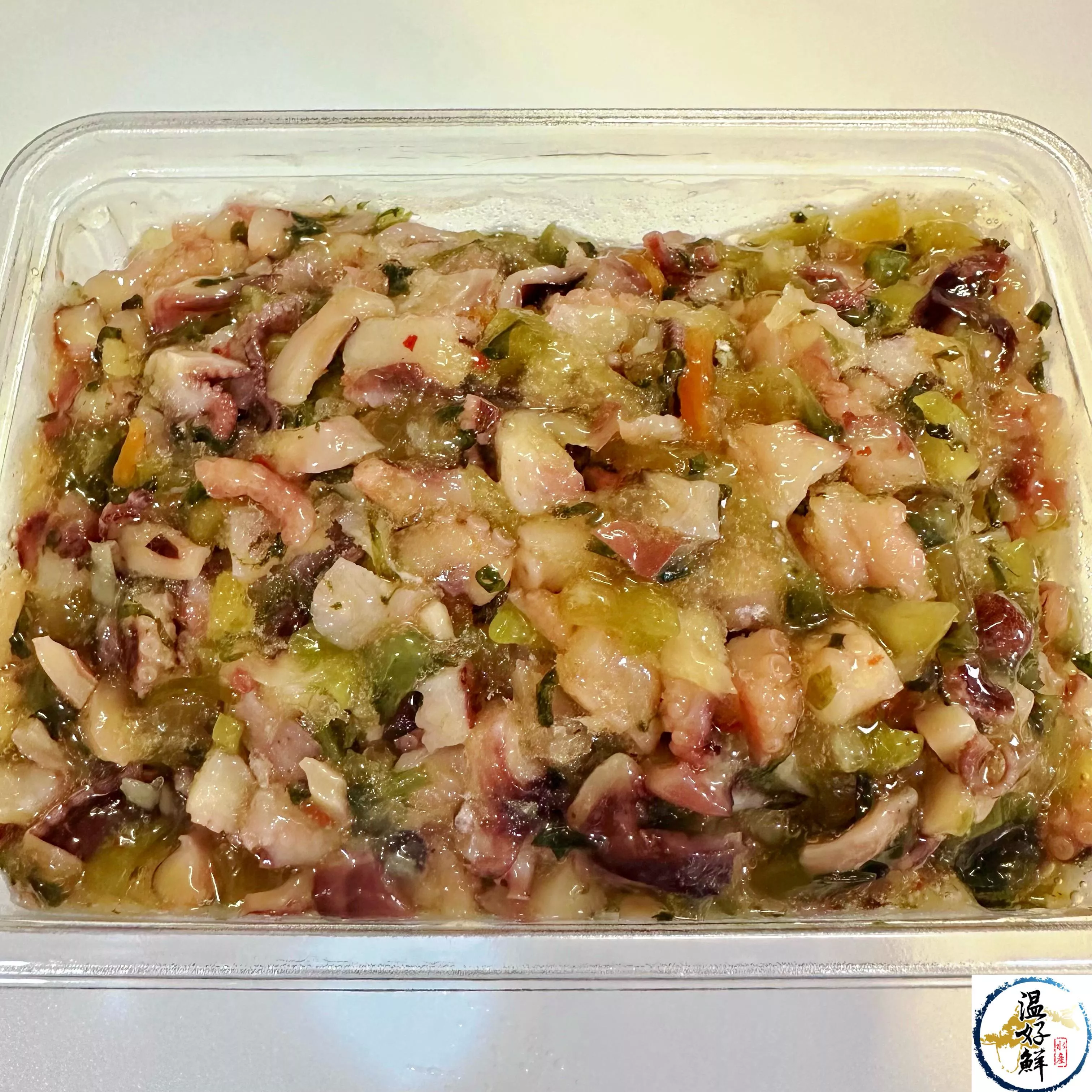 日本製芥末章魚(盒裝)