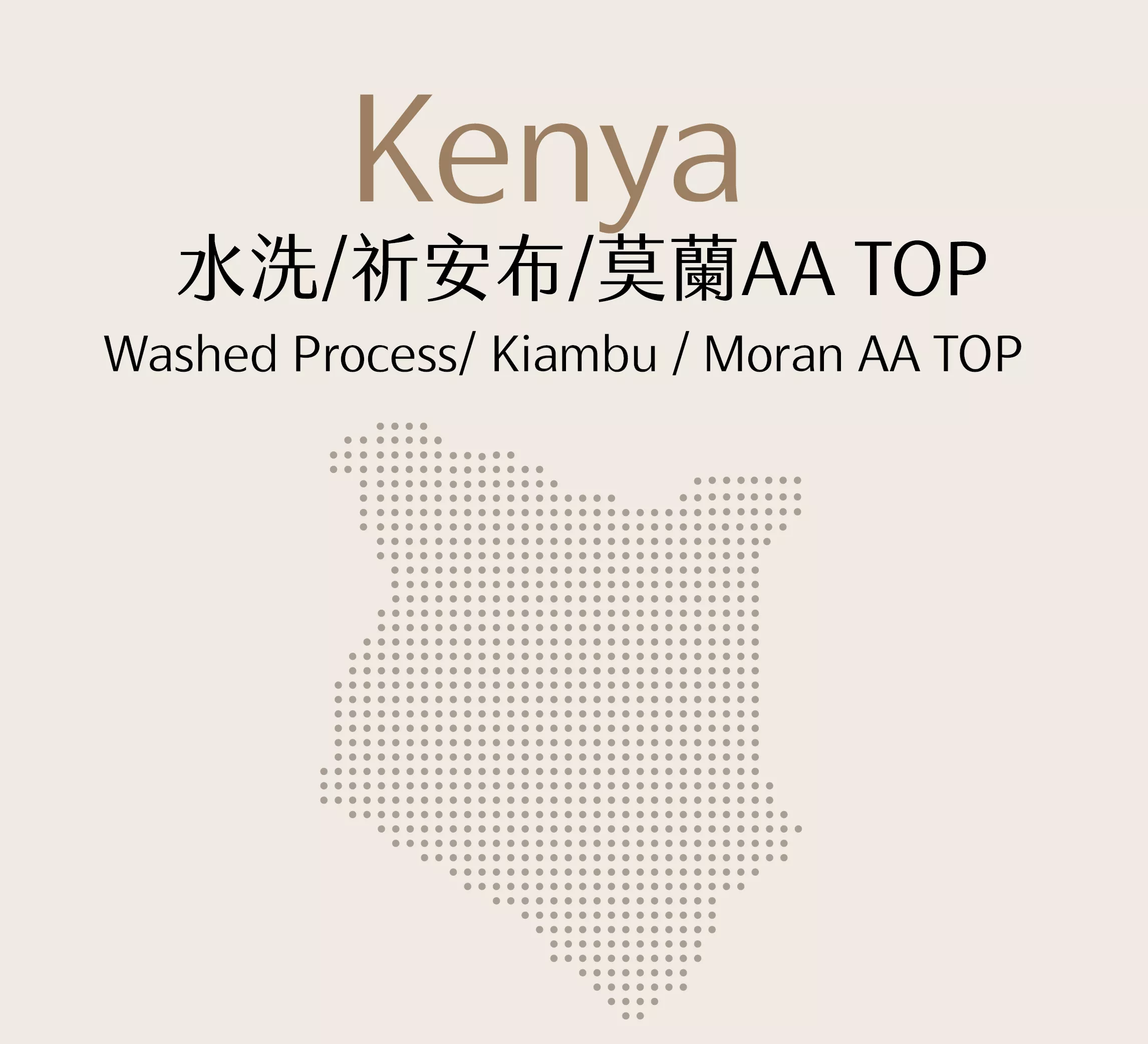 肯亞 | 水洗 | 祈安布 | 莫蘭AA TOP | 半磅