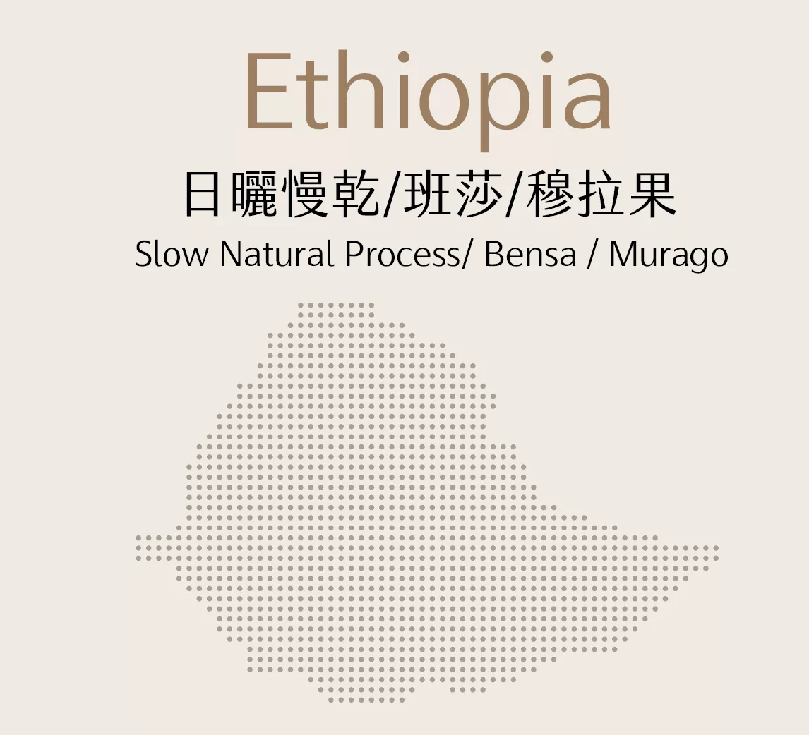 衣索比亞 | 慢乾日曬 | 班莎 | 穆拉果 | 半磅