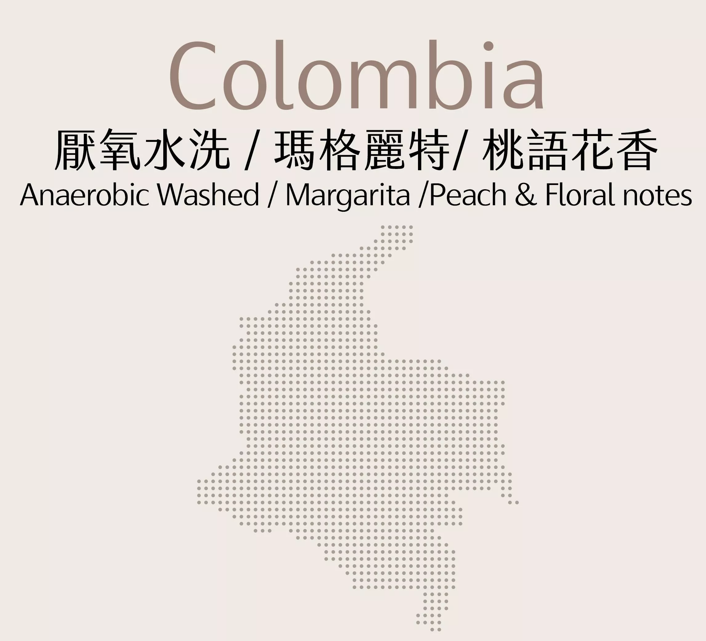 哥倫比亞 | 厭氧水洗 | 瑪格麗特 | 桃語花香