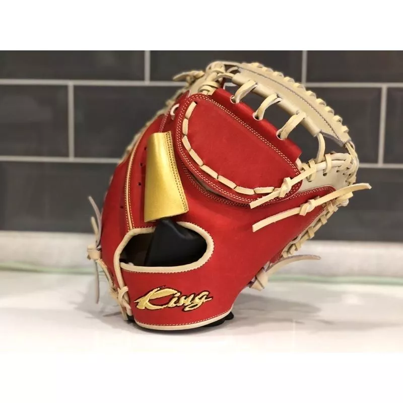 KING 特選小牛皮 捕手手套