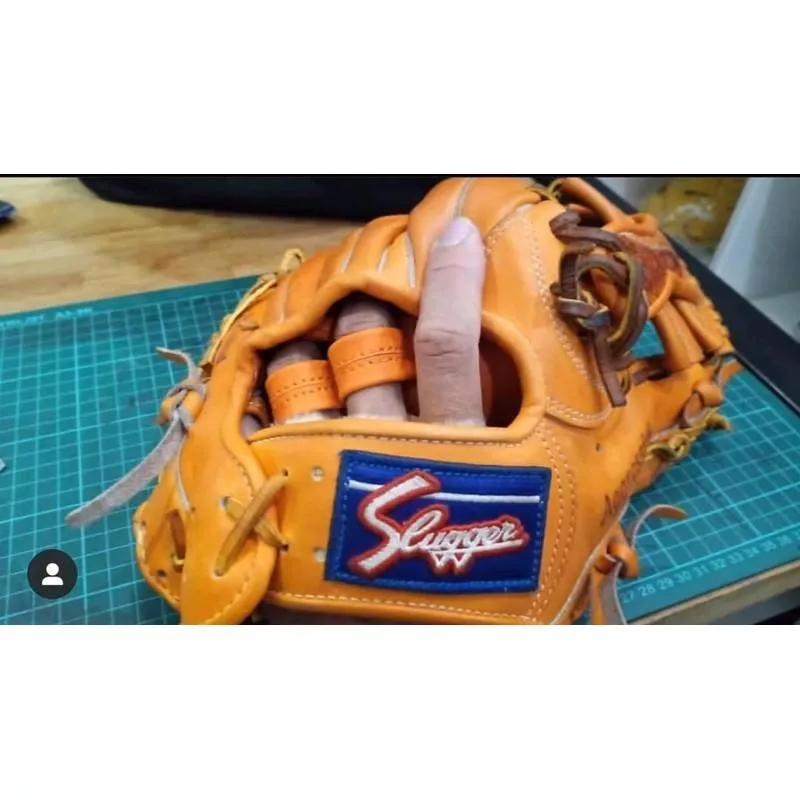 手縫棒壘球手套藥指指環