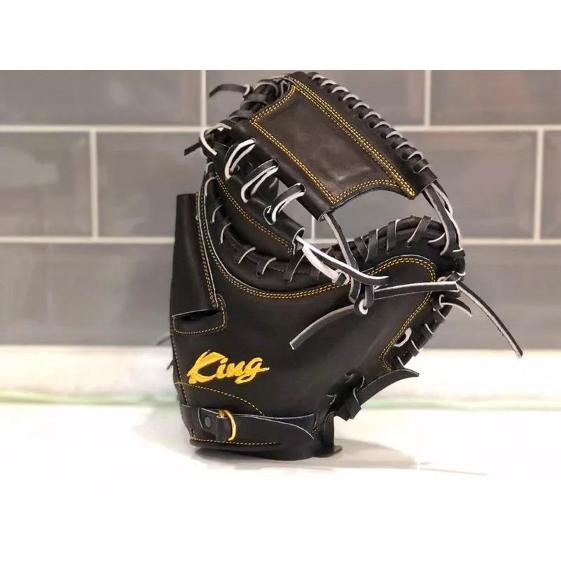 KING 日本皮捕手手套