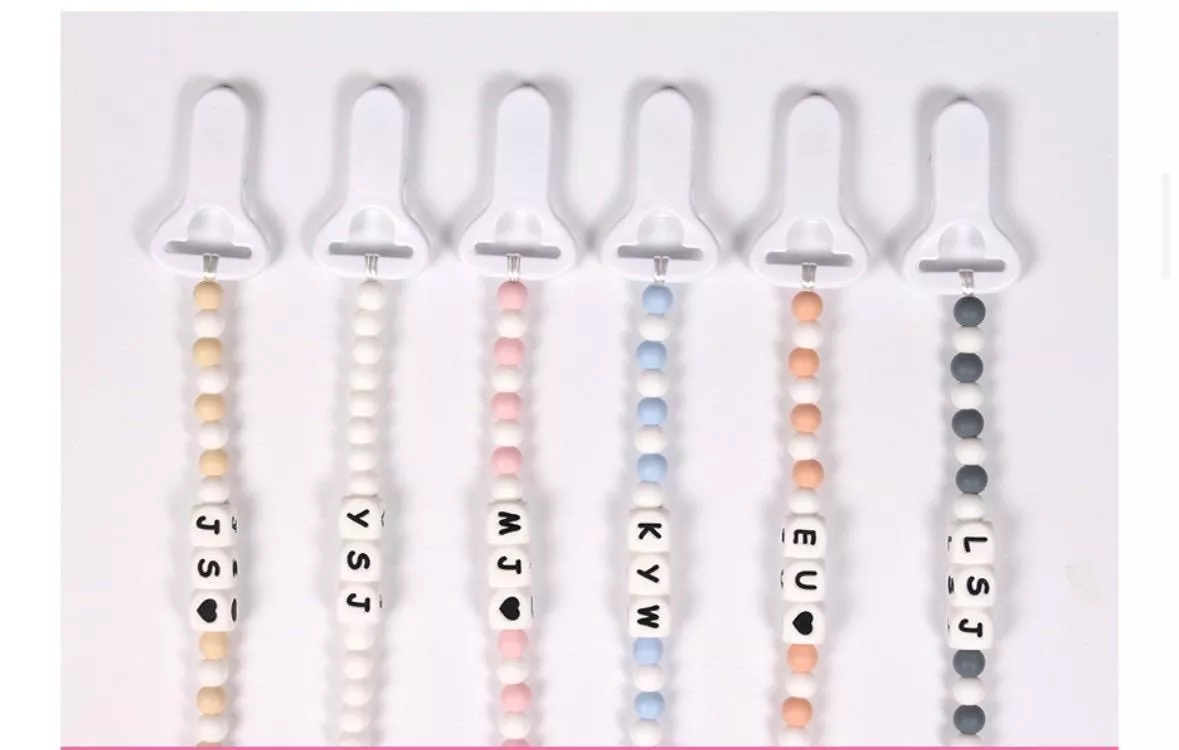 《客製化》矽膠奶嘴鏈