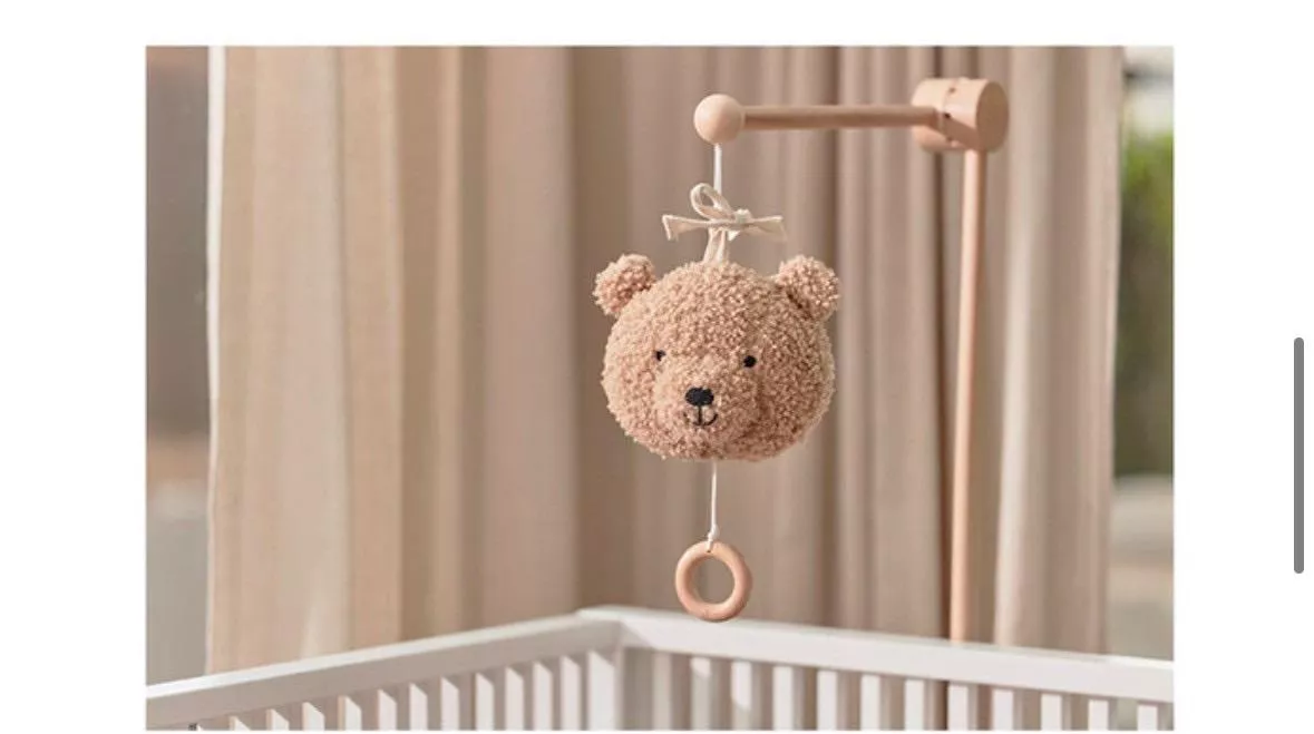 泰迪熊音樂床鈴x安撫玩具