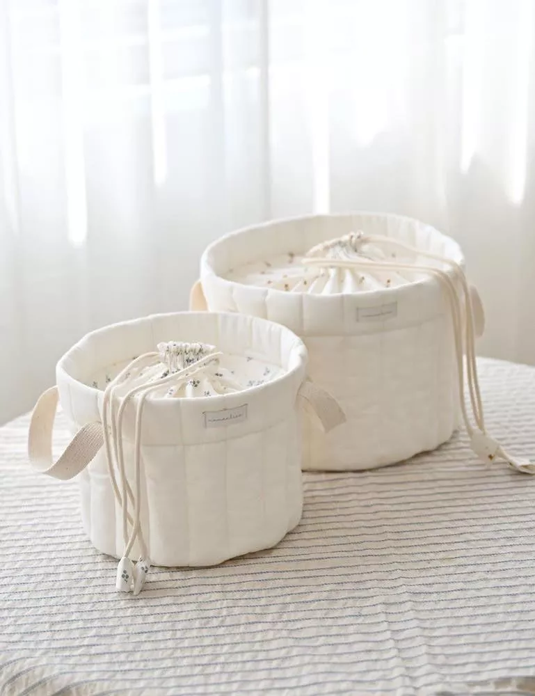 防塵束口收納籃