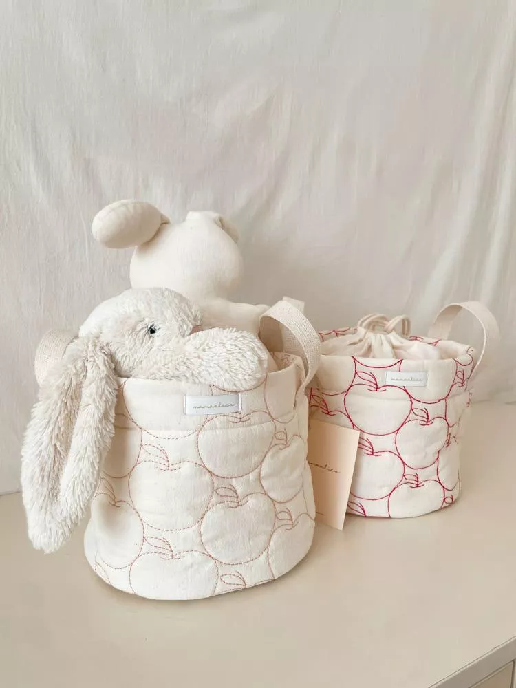 防塵束口收納籃