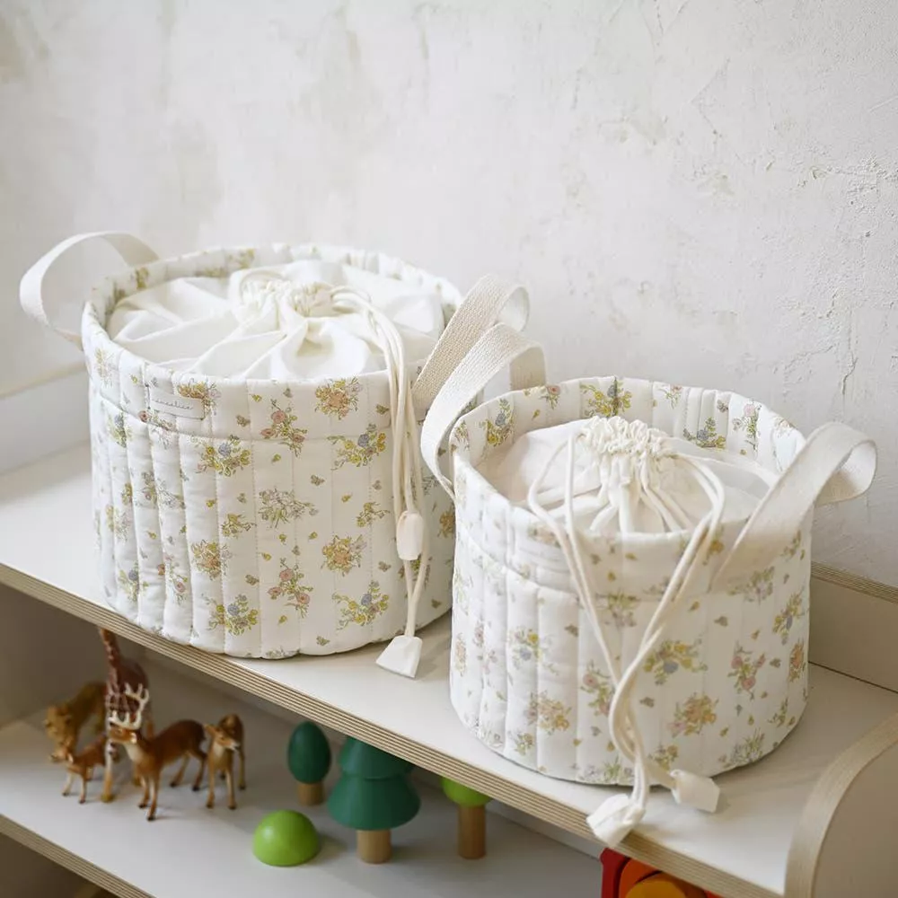 防塵束口收納籃