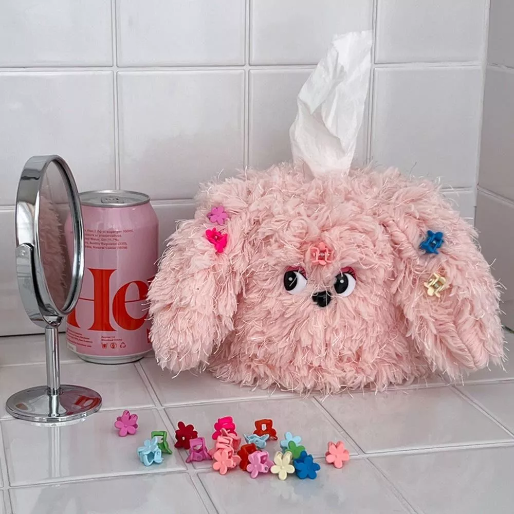 手工製衛生紙盒-贈送五個隨機小夾子