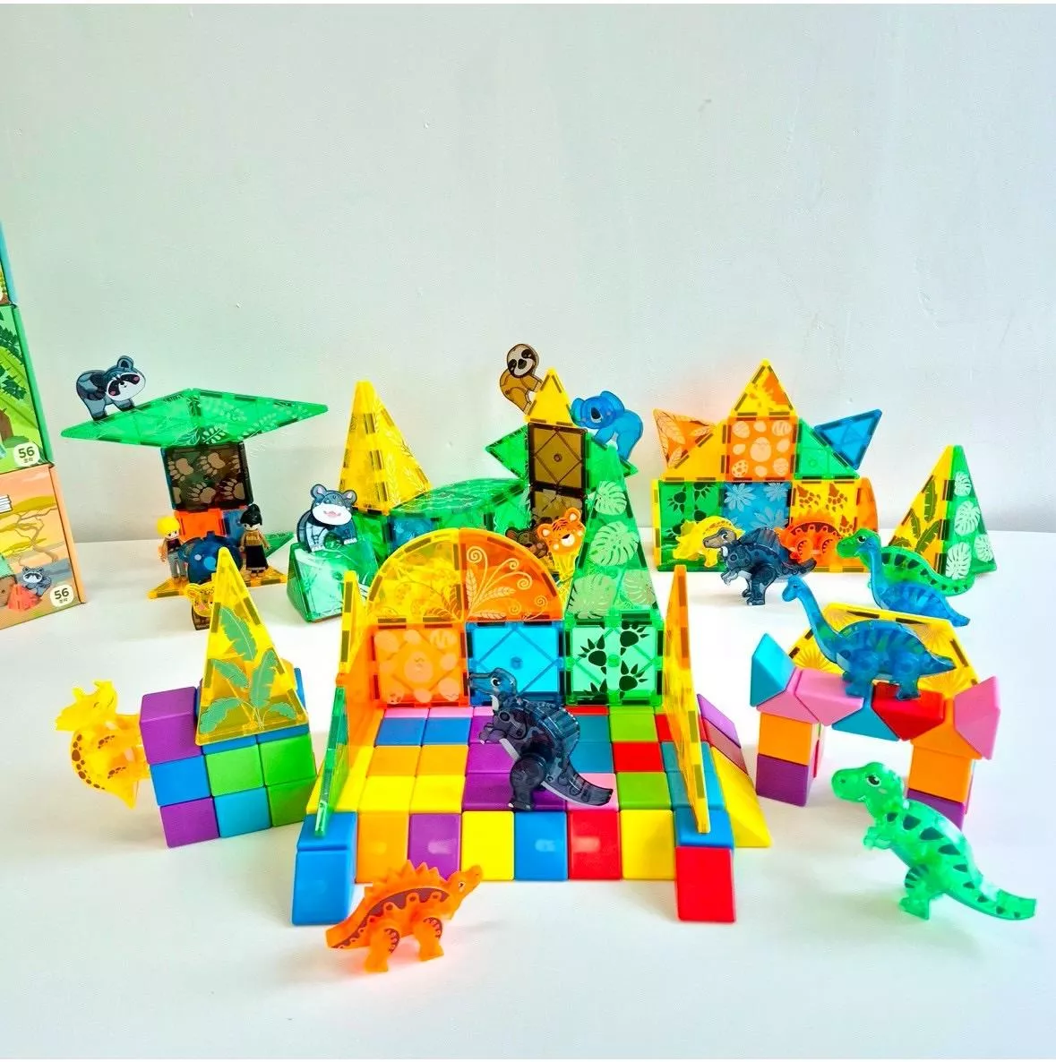 Bellebaby恐龍動物磁力片