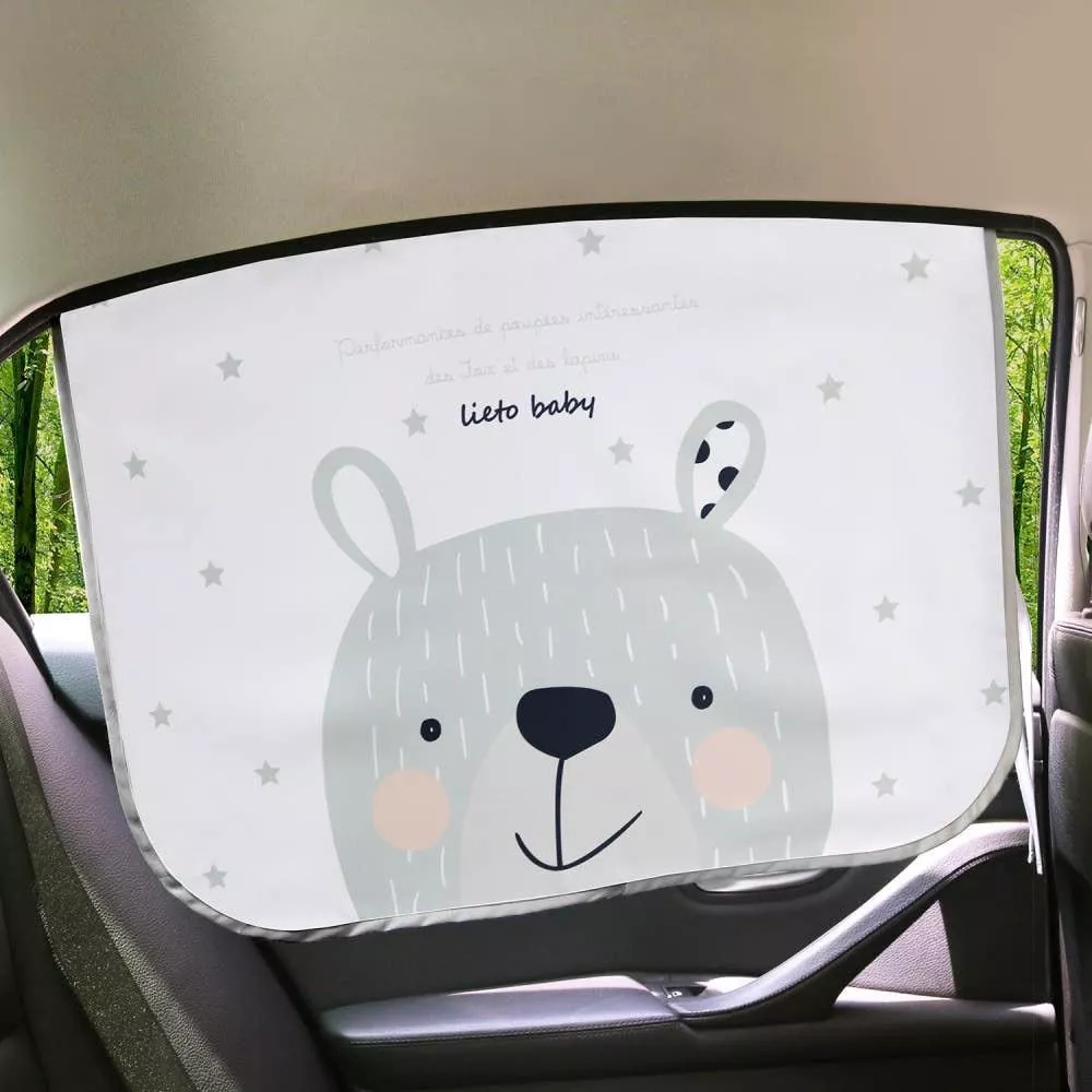 動物車用遮陽車簾-磁吸款