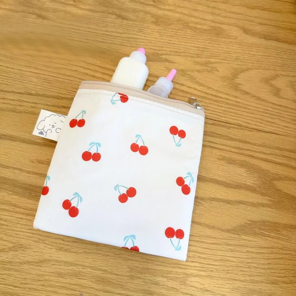 可愛圖案攜帶型保冷藥袋