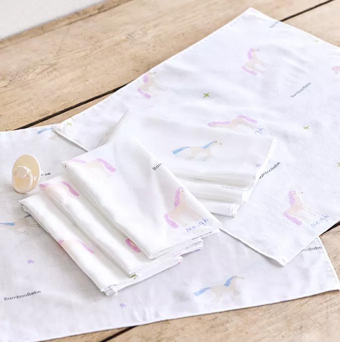 多款厚紗布(一組6張）