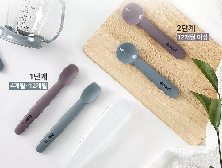 矽膠湯匙組合（1階段 + 2階段)