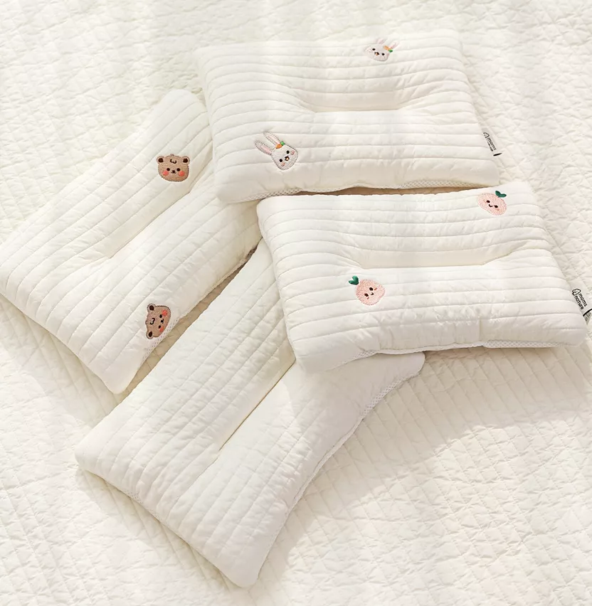 <Momsnature>純棉新生兒枕頭