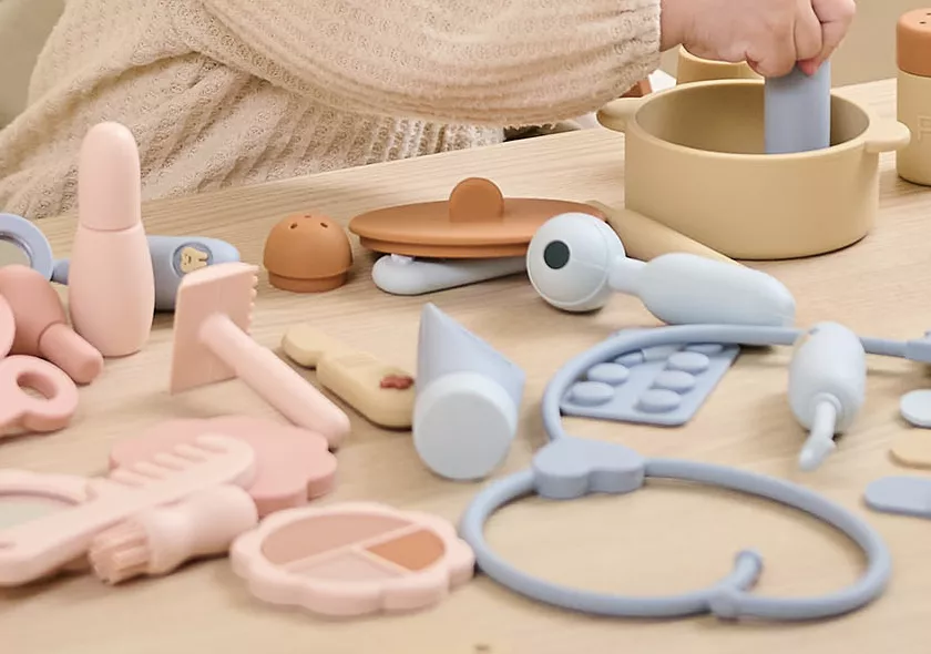 安心矽膠玩具（廚房遊戲/美容遊戲/醫院遊戲）