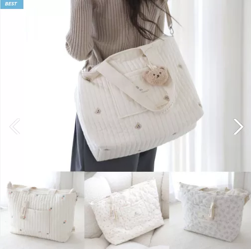 輕便斜挎媽媽包(M)