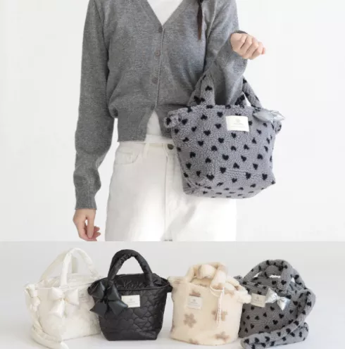 手提羽絨媽媽包(S)