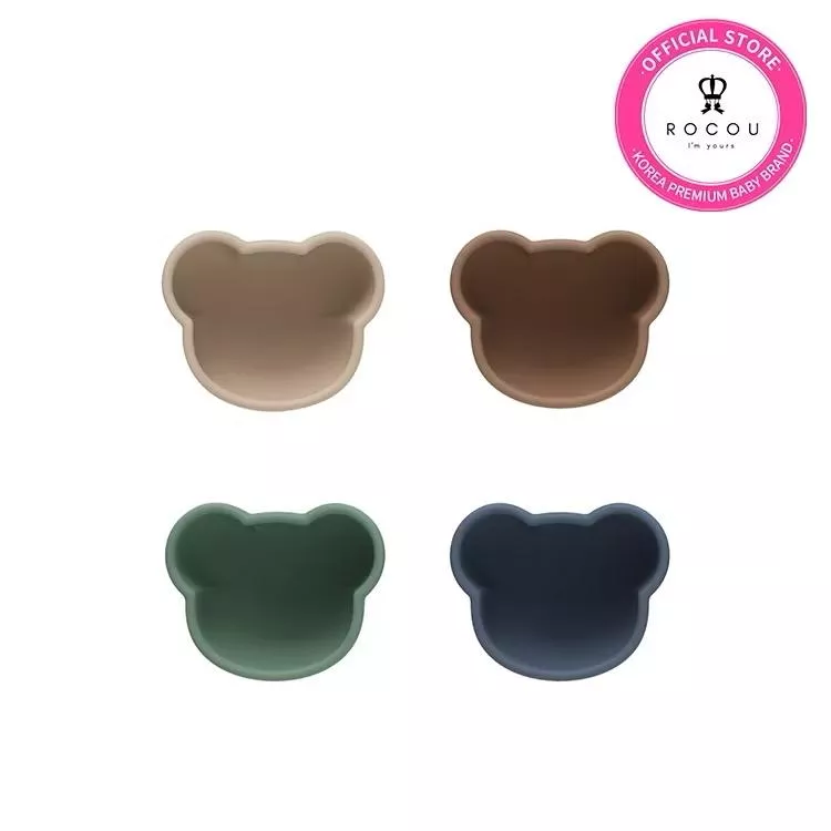《Rocou》熊熊迷你碗（一組兩入同色）