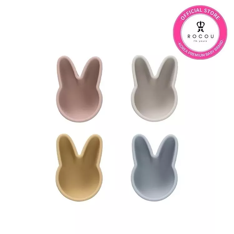 《Rocou》兔兔迷你碗（一組兩入同色）