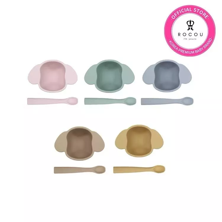 《Rocou》狗狗碗+餵食湯匙