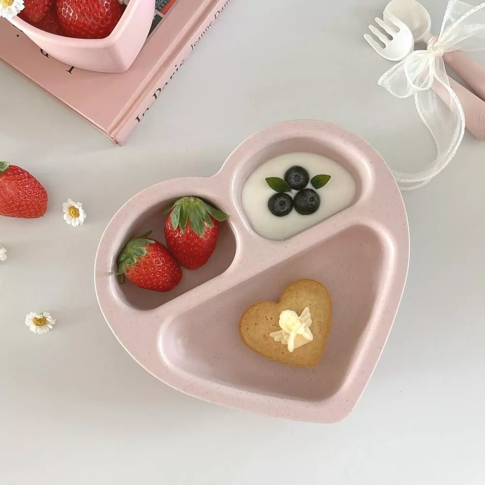 心形餐盤