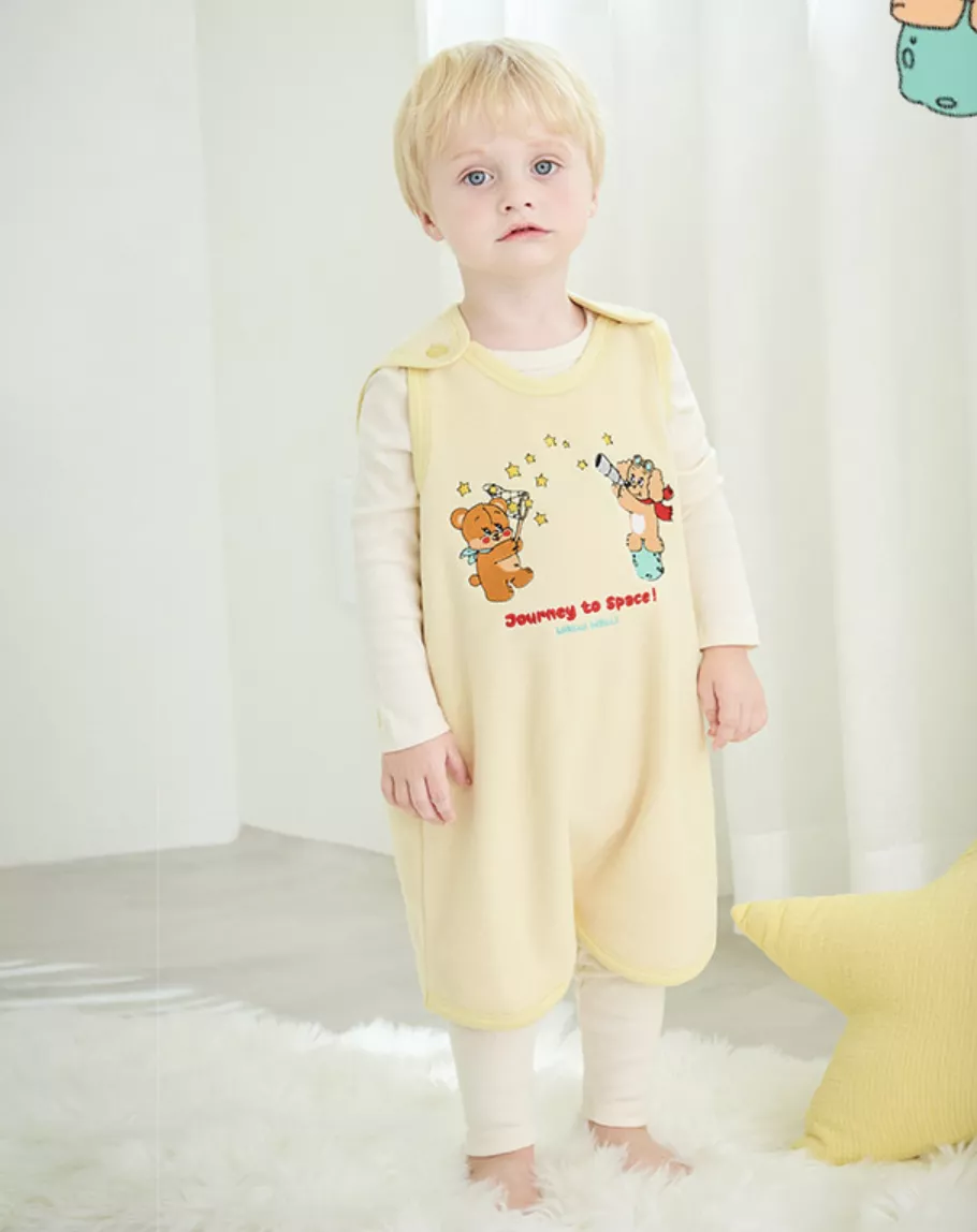 睡覺背心/防踢被[몰리멜리] 포근포근 유아조끼 모음 균일가 택1 / 유아베스트 / 수면조끼 005