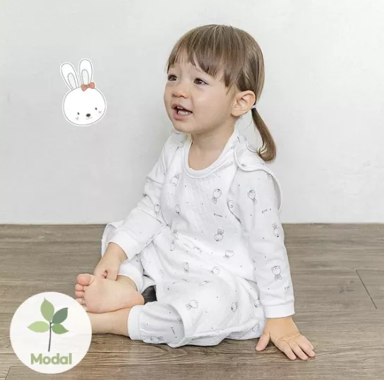 睡覺背心/防踢被베베라온 모달 보온 아기 수면조끼 루리