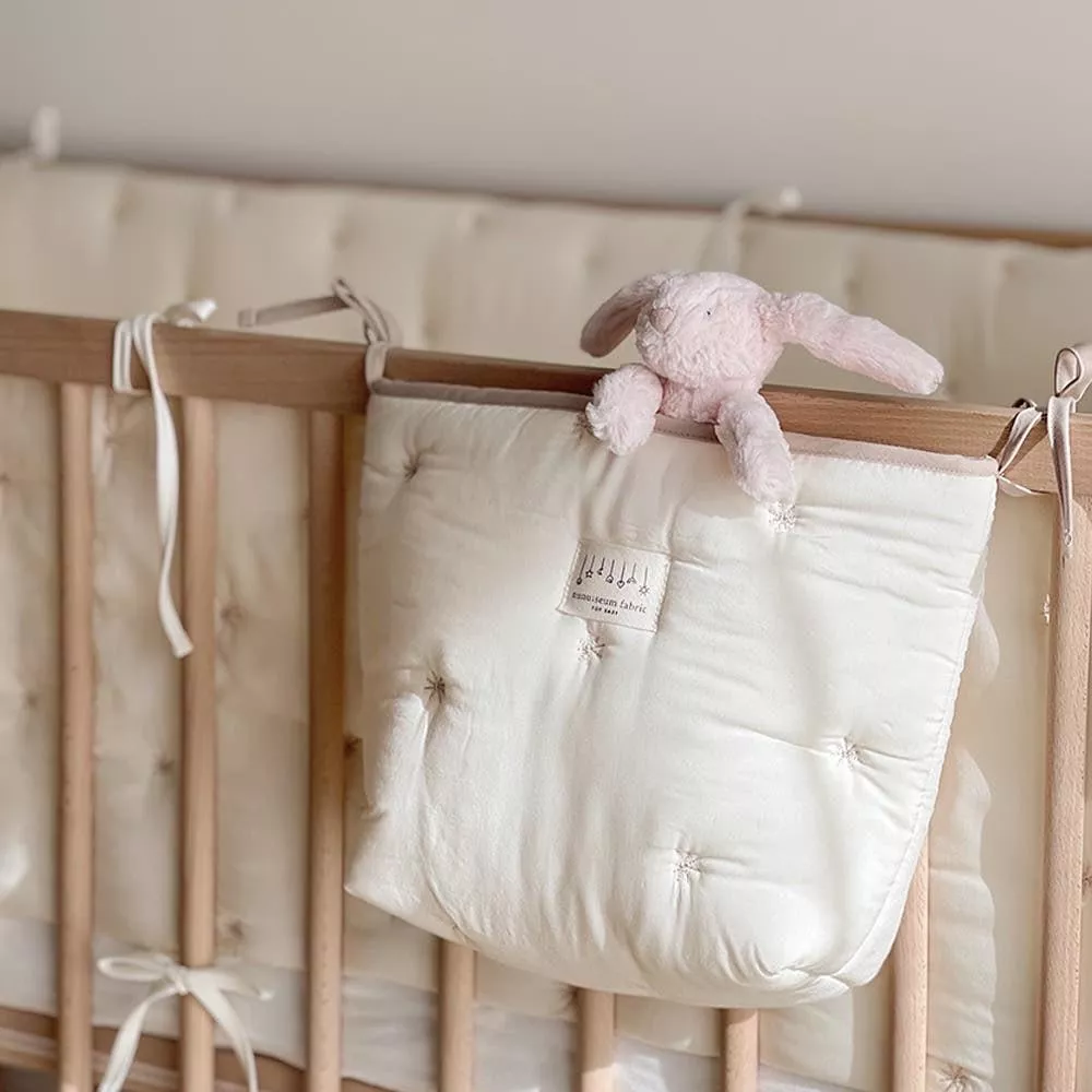 100%莫代爾可綁床邊收納袋