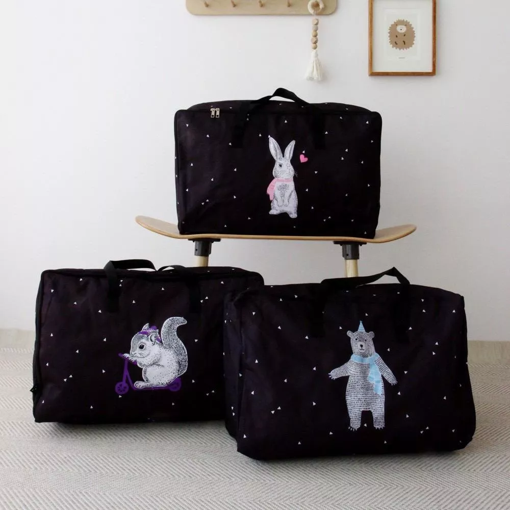 《可寫名字》正反不同防潑水被子收納袋/旅行袋（6款）