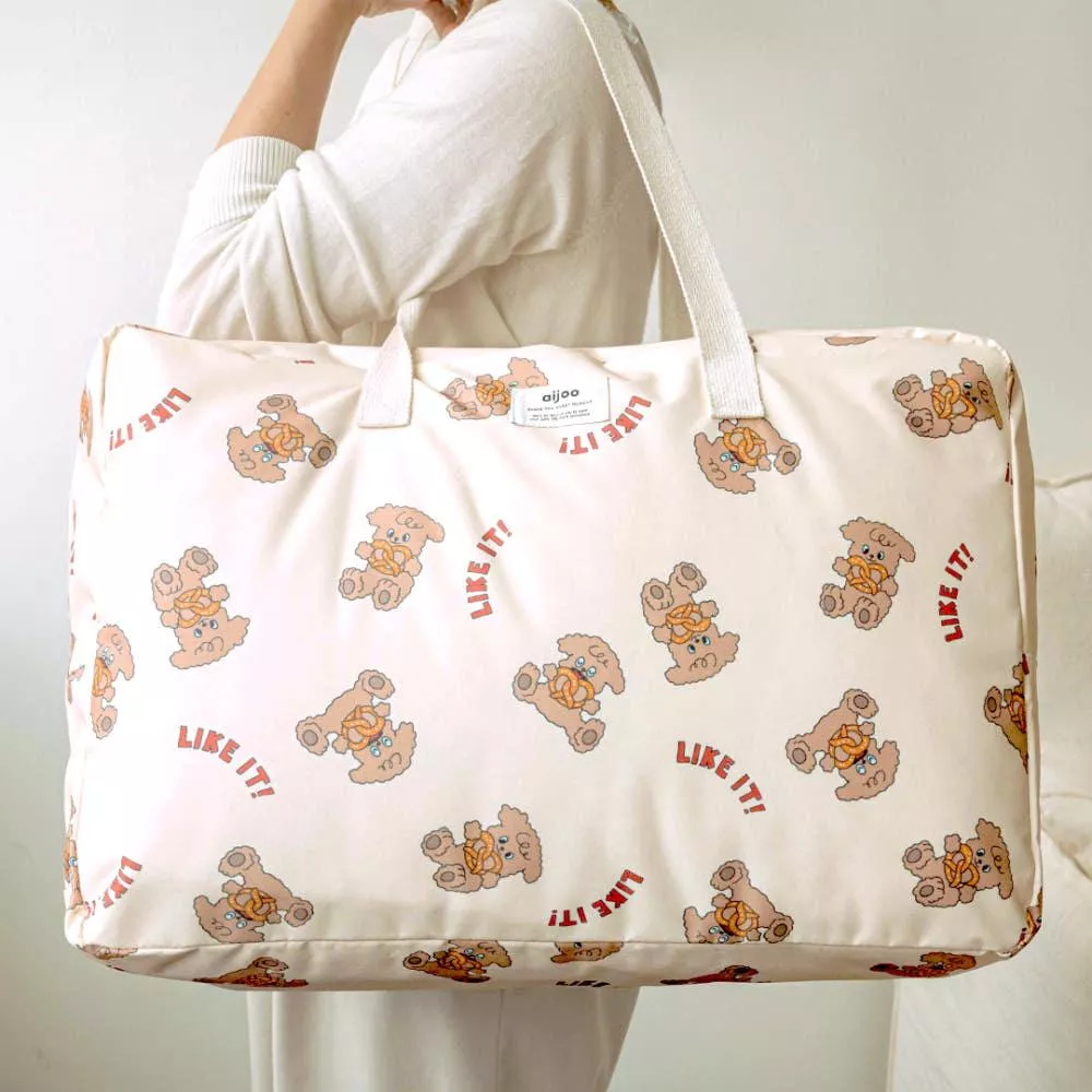 《可寫名字》防潑水被子收納袋/旅行袋（6款）