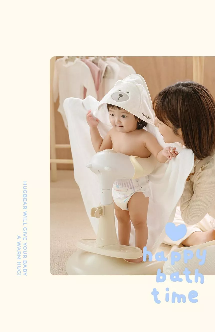 熱銷《Poled》NEW擁抱熊站立式洗澡神器-贈送踏腳器*一月限定活動（4色）