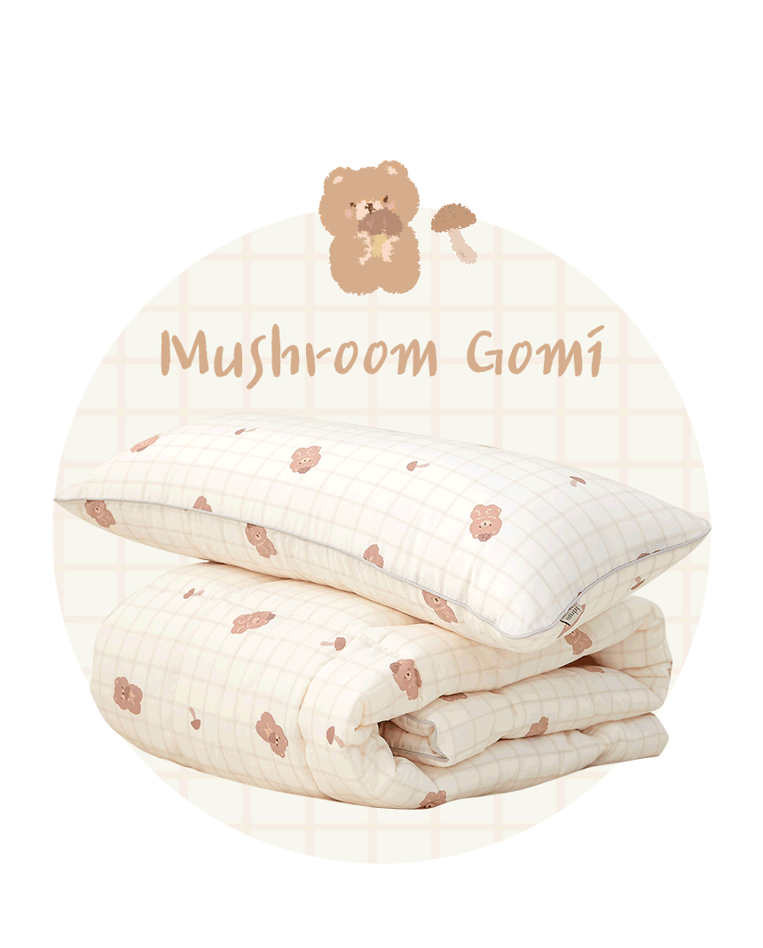 莫代爾純棉四季兩件組(棉被+枕頭套)(共6款) -Baby/SS