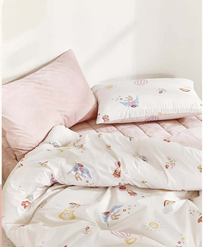 氣球兔免 兒童四季棉被