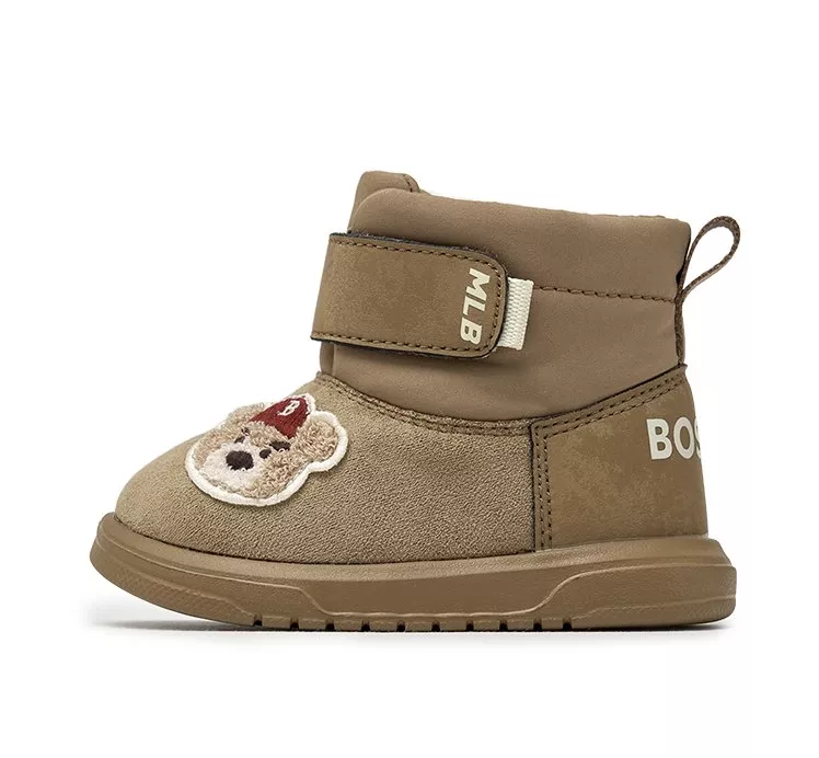 <MLB>嬰兒靴子 (공식)25FW 바운서 워머 부츠 베이비 BOS (Brown)