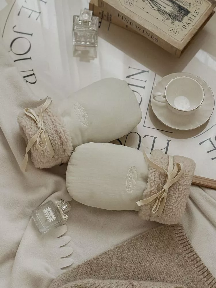 可拆式內裡嬰兒推車保暖手套