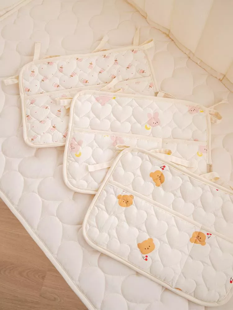 綁帶床邊收納袋