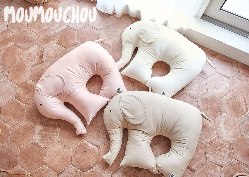 <Moumouchou>大象新生兒防逆流/餵奶墊