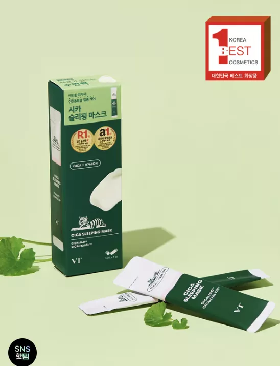 <VT x Daiso>CICA鎮靜積雪草睡眠面膜 (4ml*6)