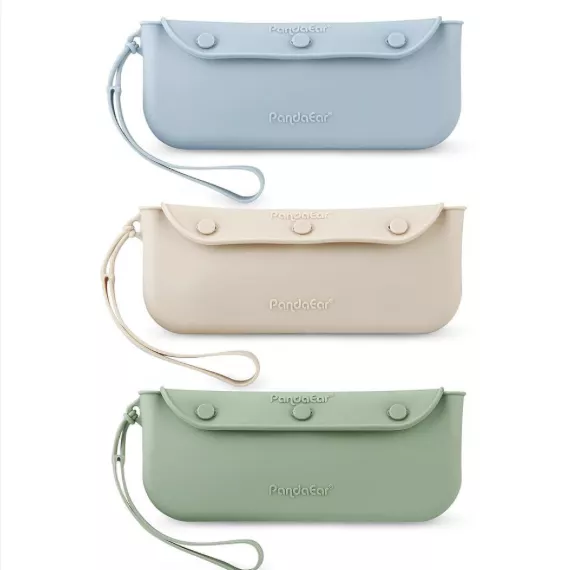 <Pandaear>便攜式矽膠收納包(3入)