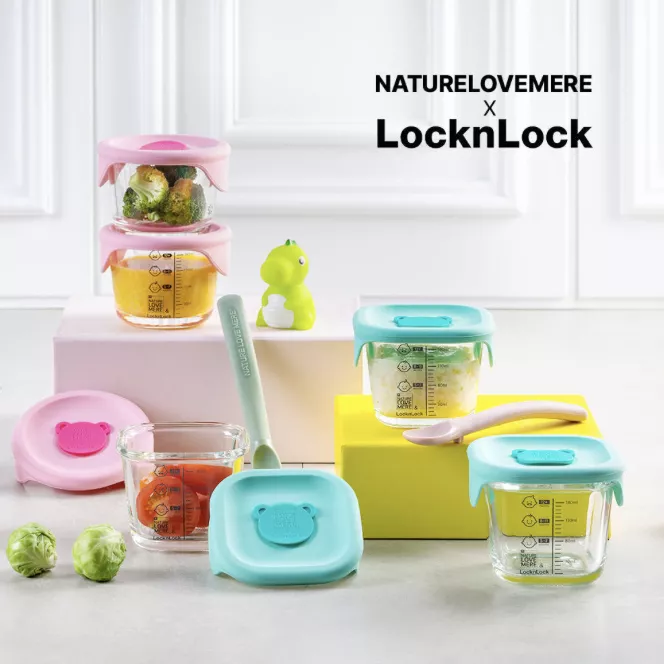 <樂扣樂扣 Locknlock>嬰兒輔食容器(180ml/3入)