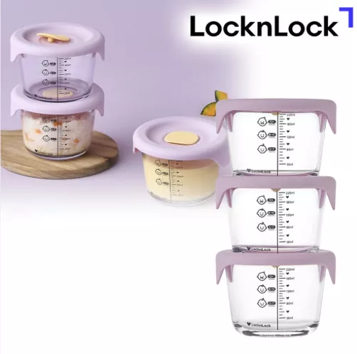 <樂扣樂扣 Locknlock>嬰兒輔食容器260ml/3入(多款)