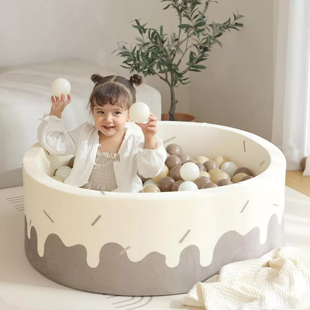 冰淇淋造型泡棉球池/遊戲池